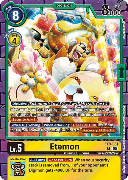 Etemon [EX9-031] [Versus Monsters] | Cracking-Singles