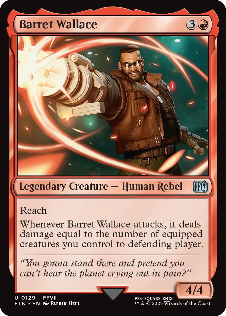 Barret Wallace [FINAL FANTASY] | Cracking-Singles