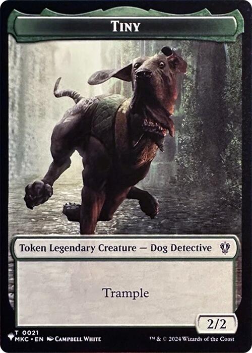 Tiny // City's Blessing Double-Sided Token [Secret Lair Drop Series] | Cracking-Singles