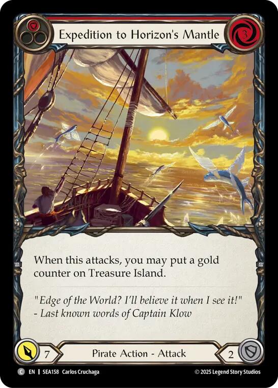 Expedition to Horizon's Mantle [SEA158] (High Seas)  Rainbow Foil | Cracking-Singles