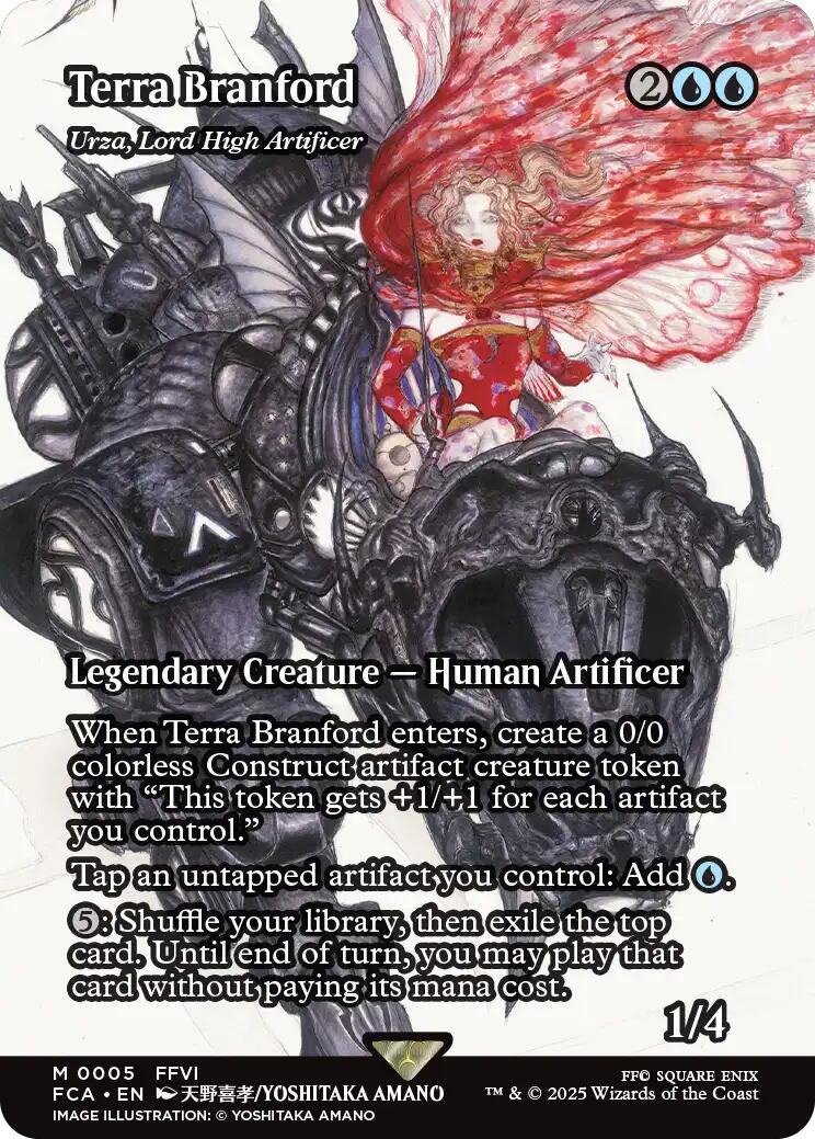 Terra Branford - Urza, Lord High Artificer (Showcase) [FINAL FANTASY : Through the Ages] | Cracking-Singles