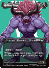 Vincent Valentine // Galian Beast (Borderless) [FINAL FANTASY] | Cracking-Singles