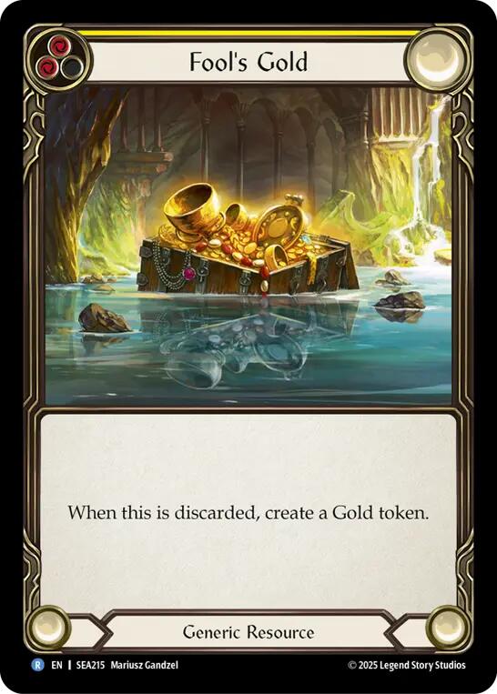Fool's Gold [SEA215] (High Seas)  Rainbow Foil | Cracking-Singles