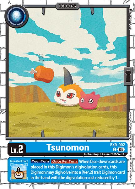 Tsunomon [EX9-002] [Versus Monsters] | Cracking-Singles