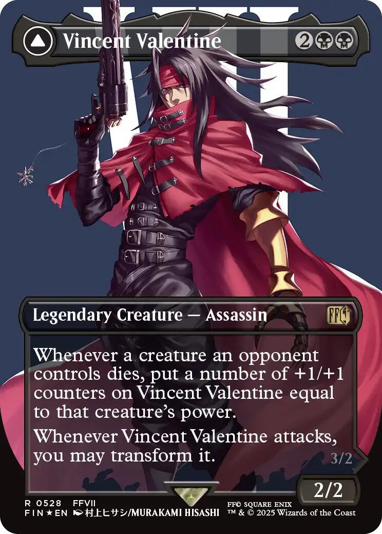 Vincent Valentine // Galian Beast (Borderless) (Surge Foil) [FINAL FANTASY] | Cracking-Singles