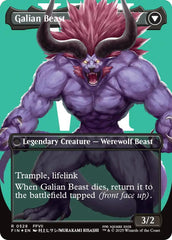 Vincent Valentine // Galian Beast (Borderless) (Surge Foil) [FINAL FANTASY] | Cracking-Singles