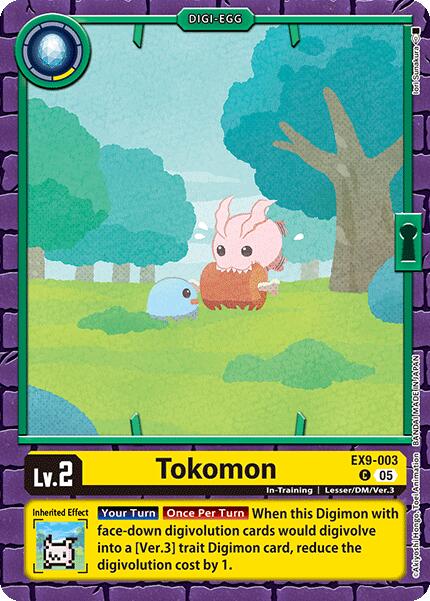 Tokomon [EX9-003] [Versus Monsters] | Cracking-Singles