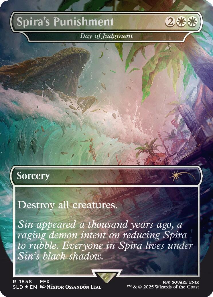 Spira's Punishment - Day of Judgment (Rainbow Foil) [Secret Lair Drop Series] | Cracking-Singles