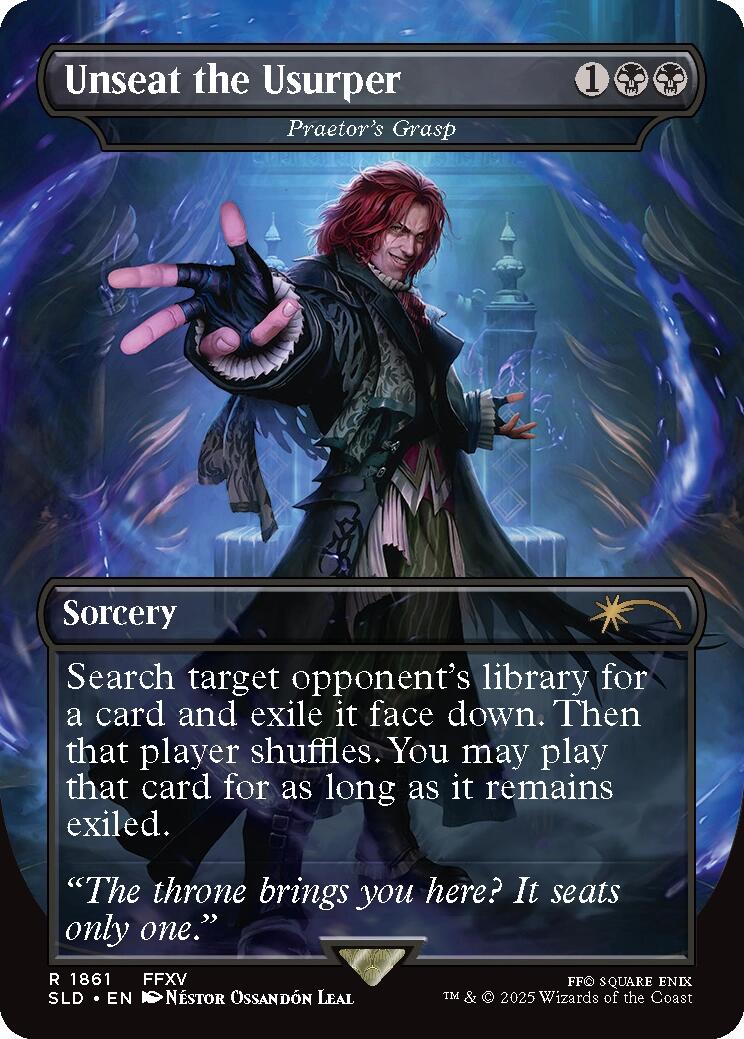Unseat the Usurper - Praetor's Grasp [Secret Lair Drop Series] | Cracking-Singles