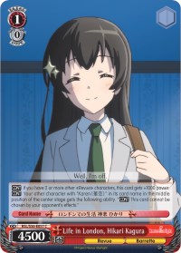 Life in London, Hikari Kagura (RSL/S56-E057 C) [Revue Starlight] | Cracking-Singles