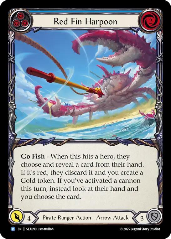 Red Fin Harpoon [SEA090] (High Seas) | Cracking-Singles