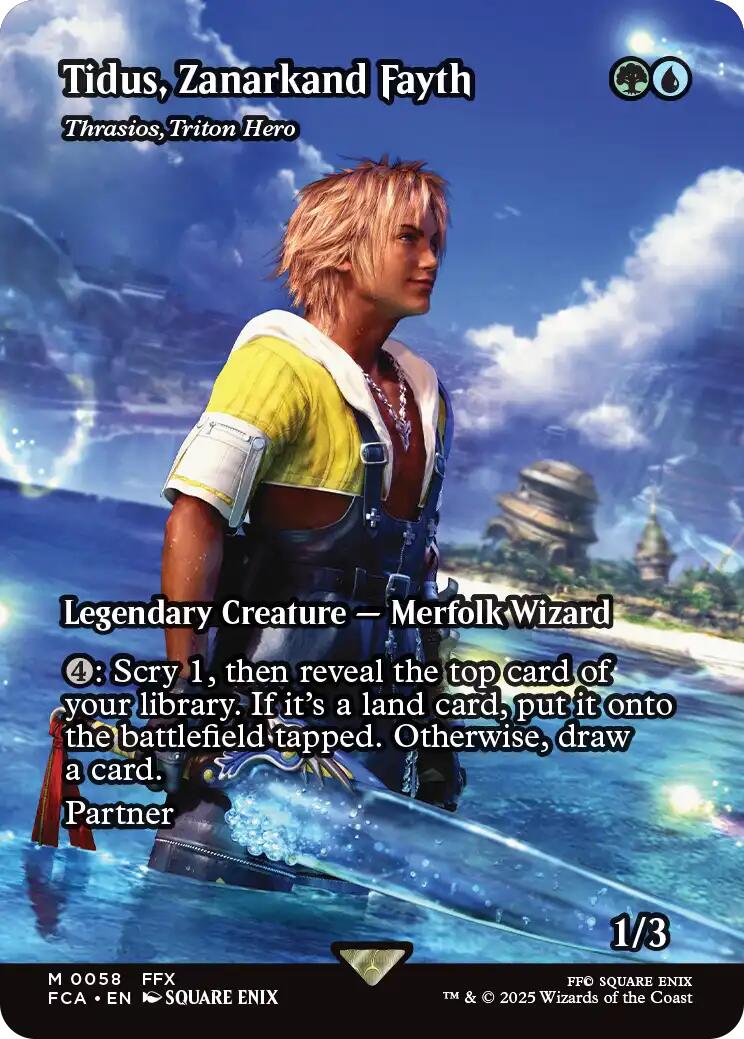 Tidus, Zanarkand Fayth - Thrasios, Triton Hero (Showcase) [FINAL FANTASY : Through the Ages] | Cracking-Singles