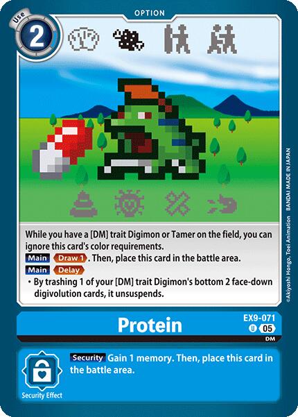 Protein [EX9-071] [Versus Monsters] | Cracking-Singles