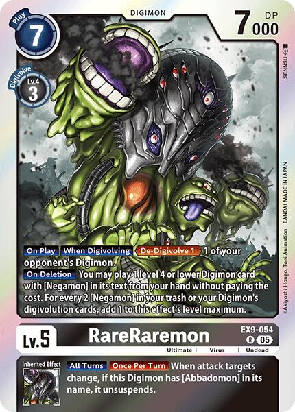RareRaremon [EX9-054] [Versus Monsters] | Cracking-Singles