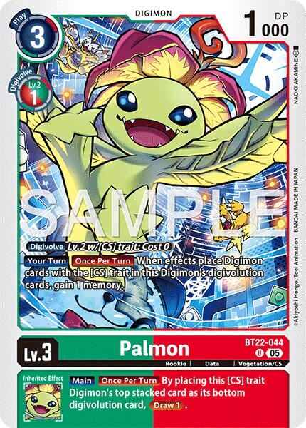 Palmon [BT22-044] [Cyber Eden] | Cracking-Singles