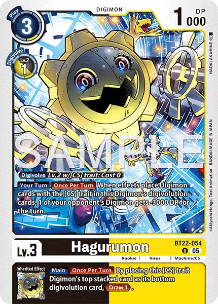 Hagurumon [BT22-054] [Cyber Eden] | Cracking-Singles