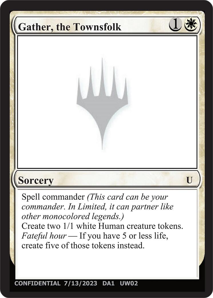 Gather, the Townsfolk [Unknown Event] | Cracking-Singles