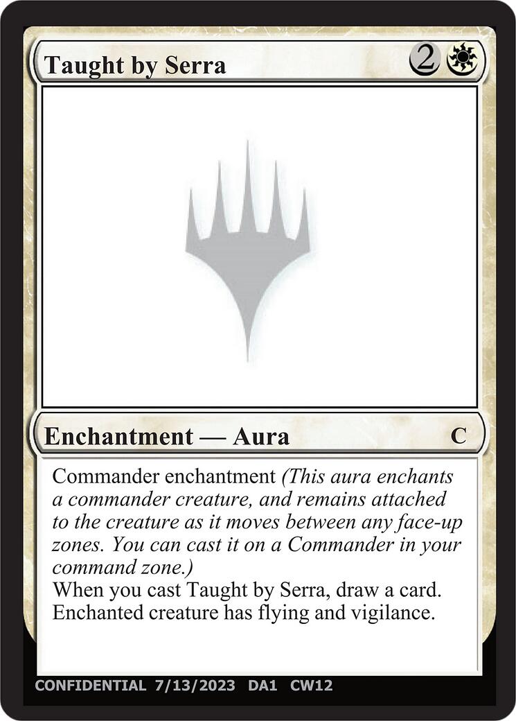 Taught by Serra [Unknown Event] | Cracking-Singles