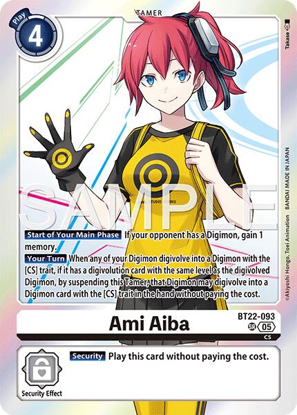 Ami Aiba [BT22-093] [Cyber Eden] | Cracking-Singles
