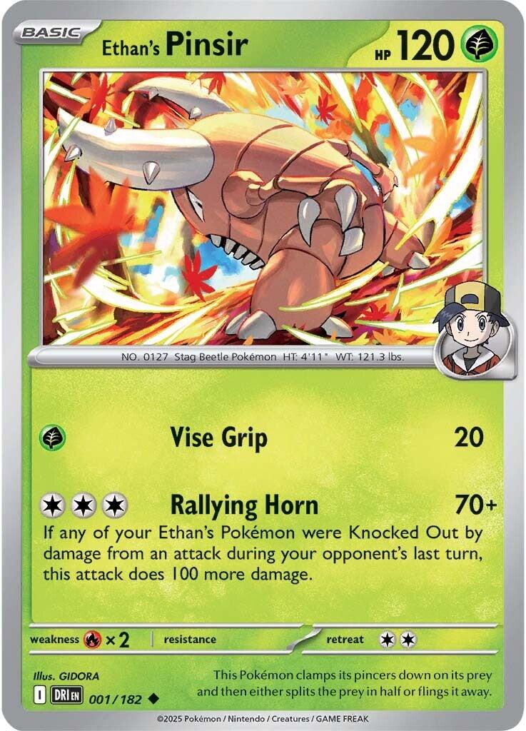Ethan's Pinsir (001/182) [Scarlet & Violet: Destined Rivals] | Cracking-Singles