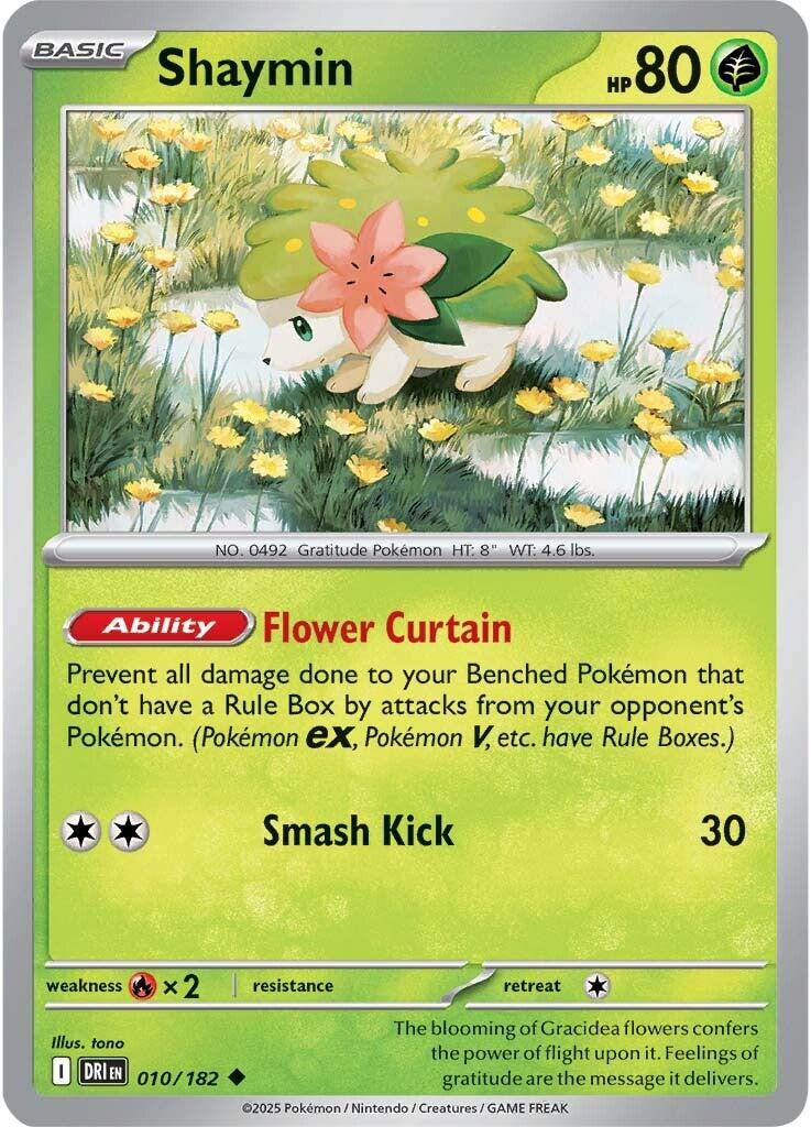 Shaymin (010/182) [Scarlet & Violet: Destined Rivals] | Cracking-Singles