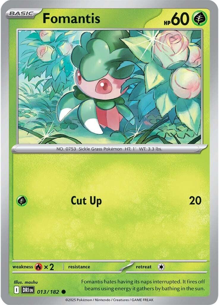 Fomantis (013/182) [Scarlet & Violet: Destined Rivals] | Cracking-Singles