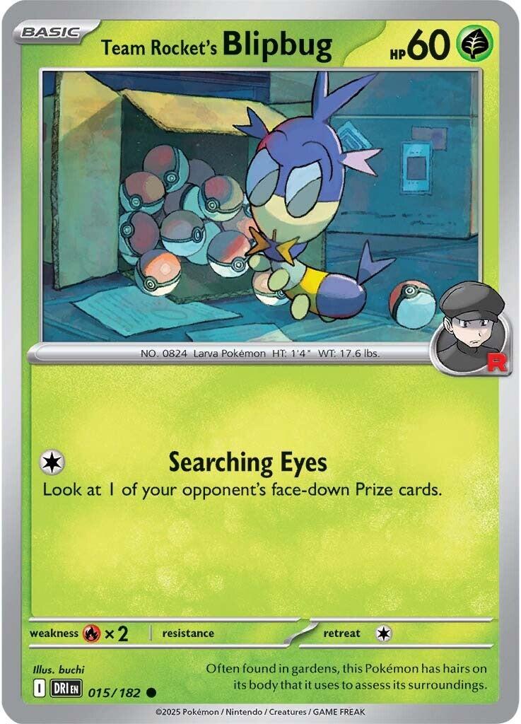 Team Rocket's Blipbug (015/182) [Scarlet & Violet: Destined Rivals] | Cracking-Singles