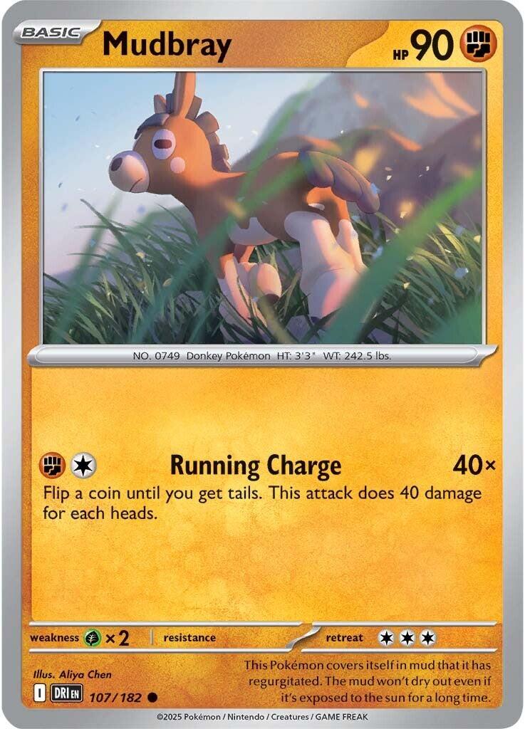 Mudbray (107/182) [Scarlet & Violet: Destined Rivals] | Cracking-Singles