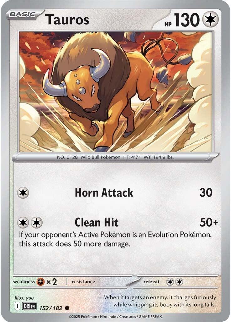 Tauros (152/182) [Scarlet & Violet: Destined Rivals] | Cracking-Singles