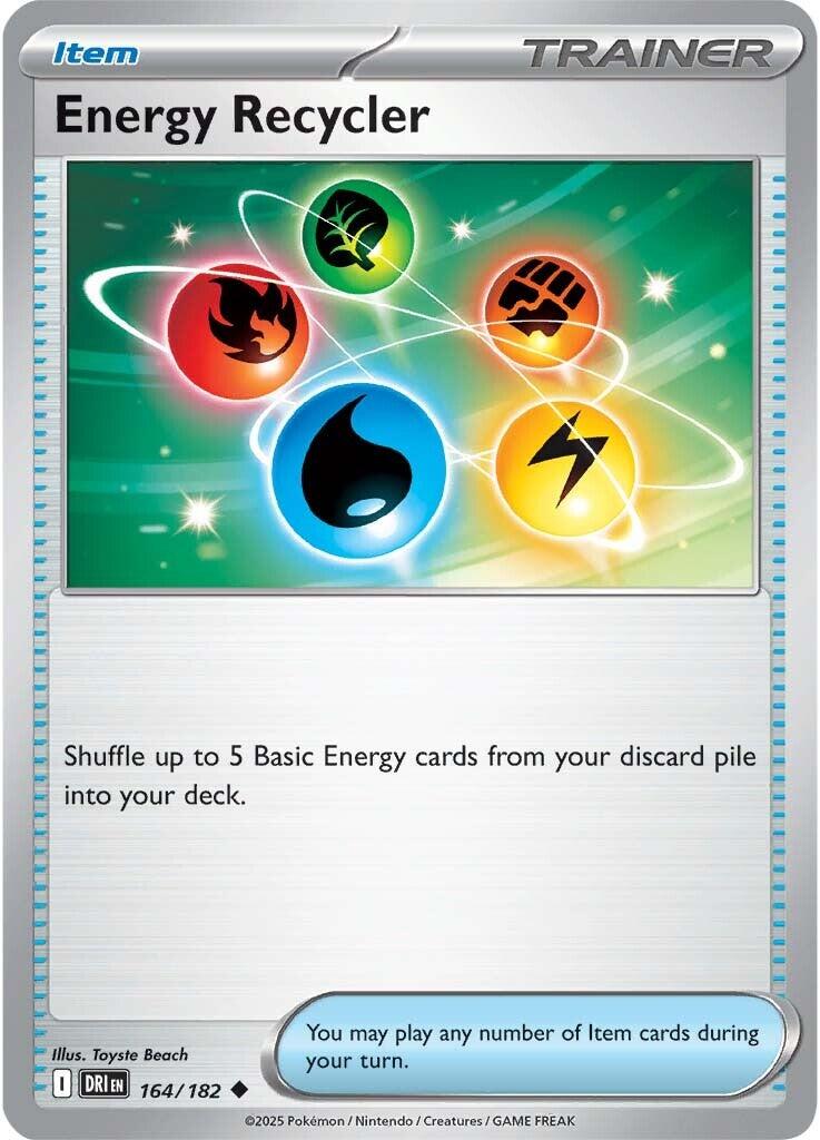 Energy Recycler (164/182) [Scarlet & Violet: Destined Rivals] | Cracking-Singles