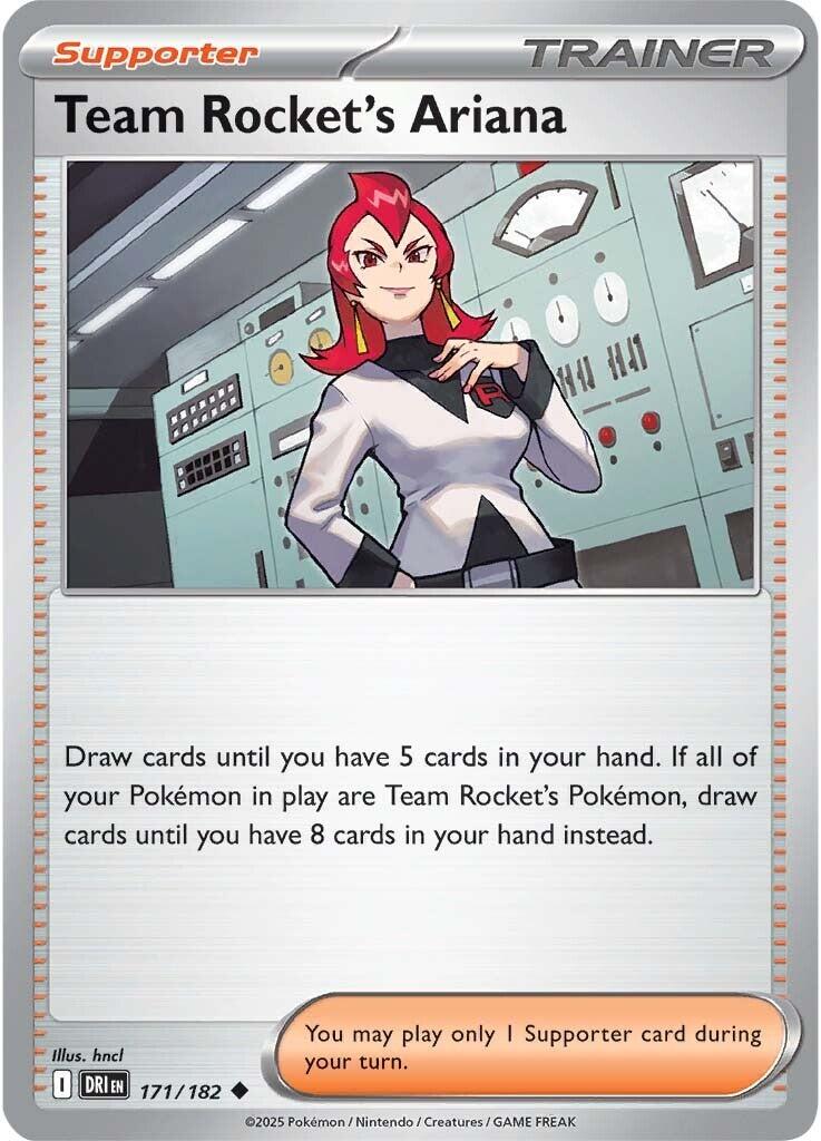 Team Rocket's Ariana (171/182) [Scarlet & Violet: Destined Rivals] | Cracking-Singles