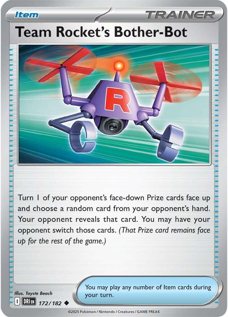 Team Rocket's Bother-Bot (172/182) [Scarlet & Violet: Destined Rivals] | Cracking-Singles