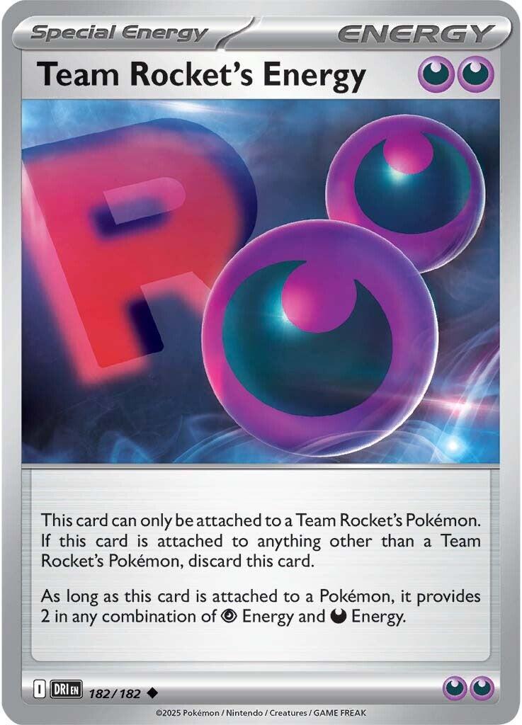 Team Rocket's Energy (182/182) [Scarlet & Violet: Destined Rivals] | Cracking-Singles