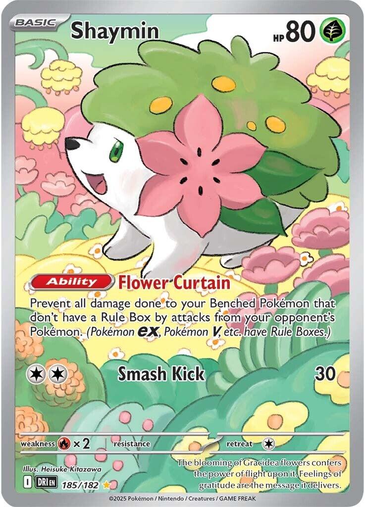 Shaymin (185/182) [Scarlet & Violet: Destined Rivals] | Cracking-Singles