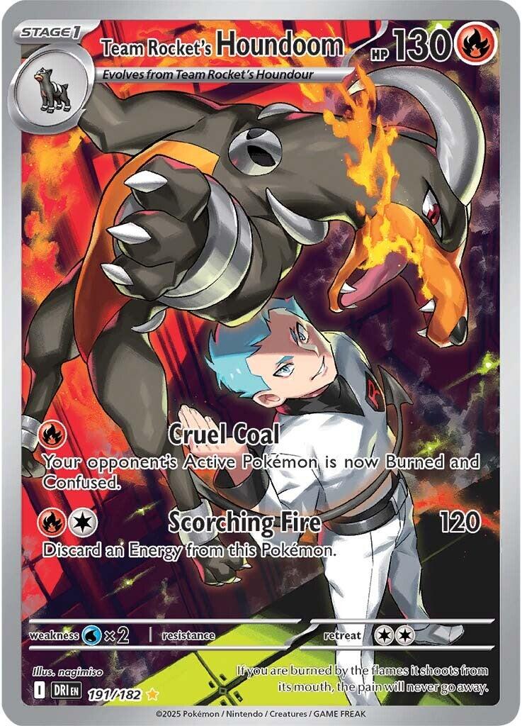 Team Rocket's Houndoom (191/182) [Scarlet & Violet: Destined Rivals] | Cracking-Singles