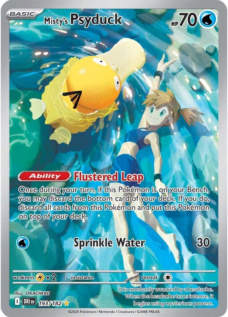 Misty's Psyduck (193/182) [Scarlet & Violet: Destined Rivals] | Cracking-Singles