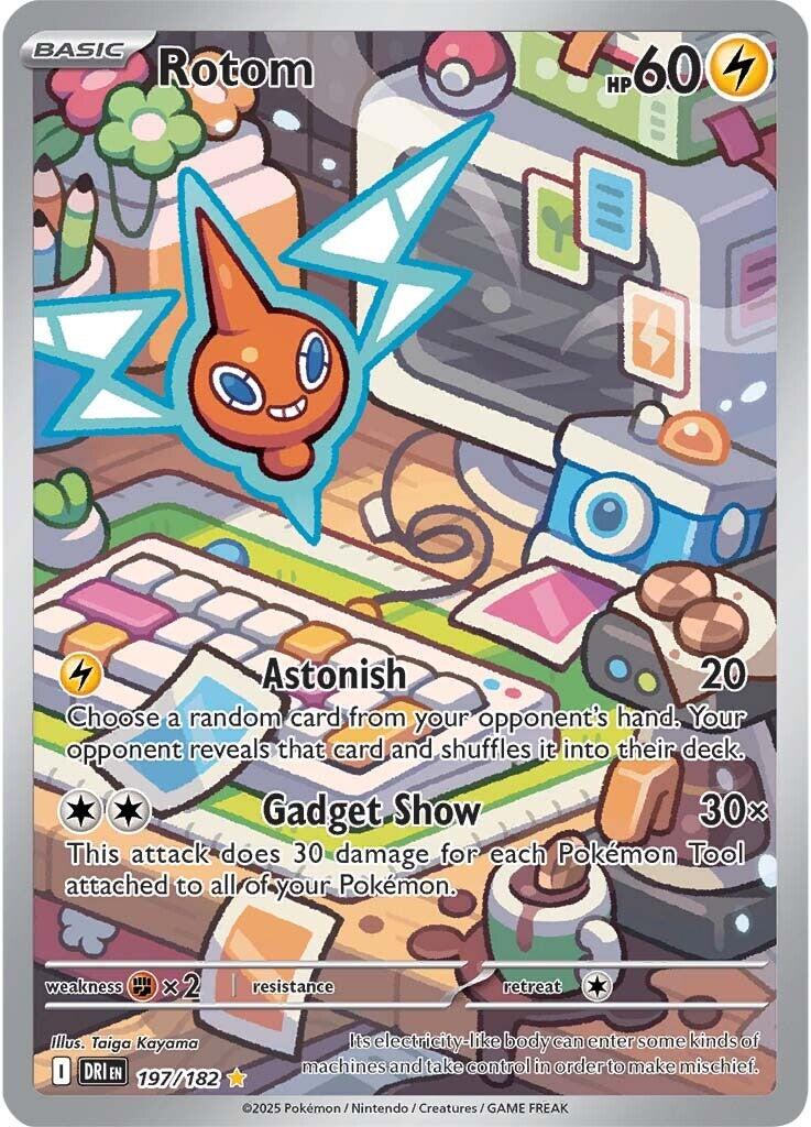Rotom (197/182) [Scarlet & Violet: Destined Rivals] | Cracking-Singles