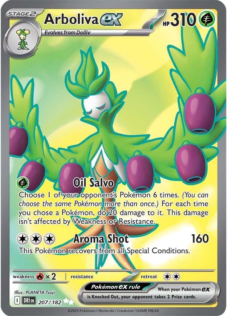 Arboliva ex (207/182) [Scarlet & Violet: Destined Rivals] | Cracking-Singles