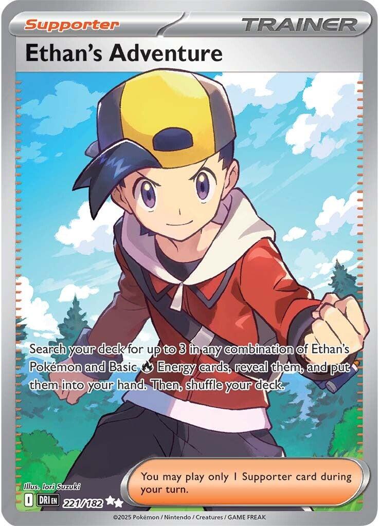 Ethan's Adventure (221/182) [Scarlet & Violet: Destined Rivals] | Cracking-Singles