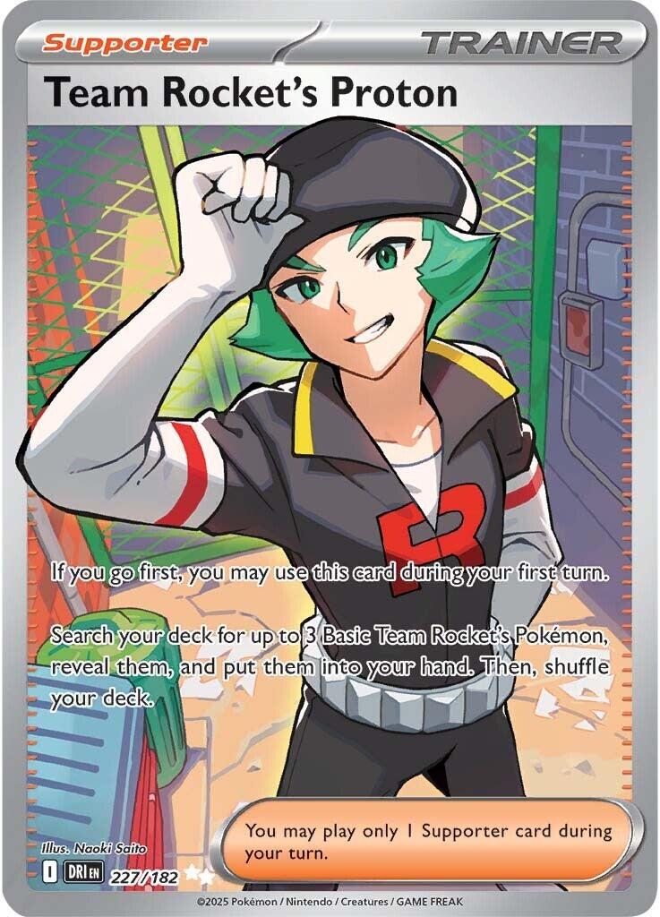 Team Rocket's Proton (227/182) [Scarlet & Violet: Destined Rivals] | Cracking-Singles