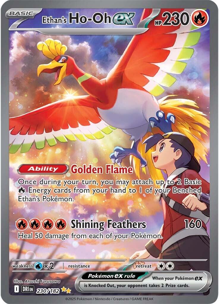 Ethan's Ho-Oh ex (230/182) [Scarlet & Violet: Destined Rivals] | Cracking-Singles