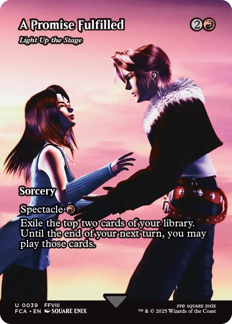 A Promise Fulfilled - Light Up the Stage (Showcase) [FINAL FANTASY : Through the Ages] | Cracking-Singles
