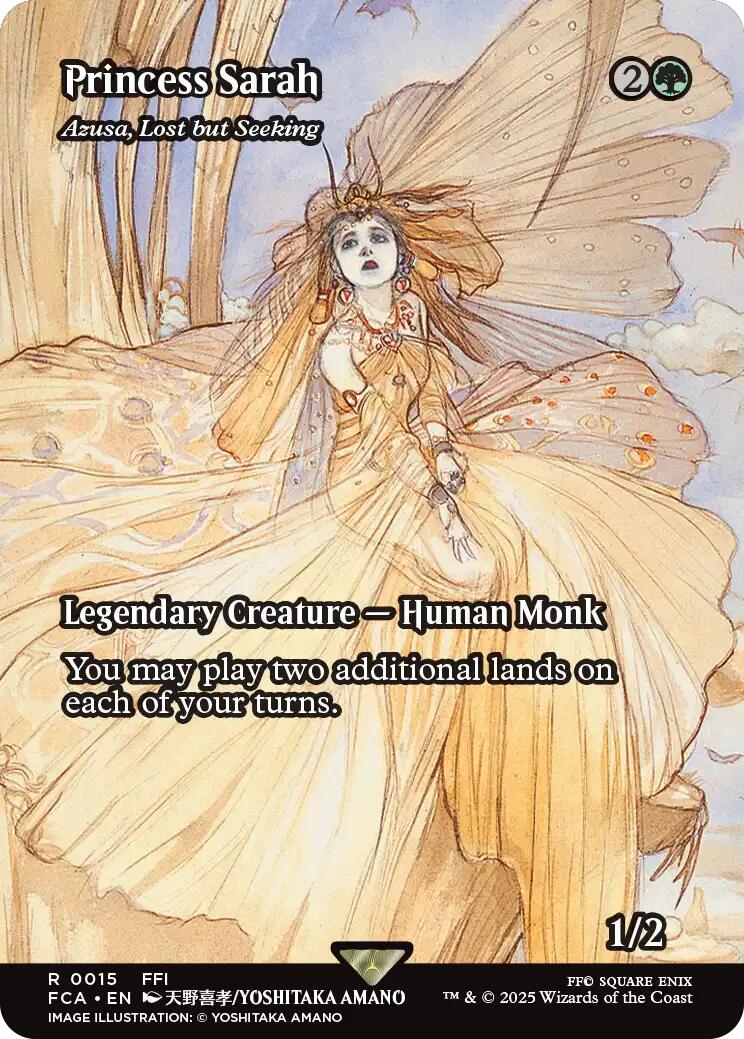 Princess Sarah - Azusa, Lost but Seeking (Showcase) [FINAL FANTASY : Through the Ages] | Cracking-Singles