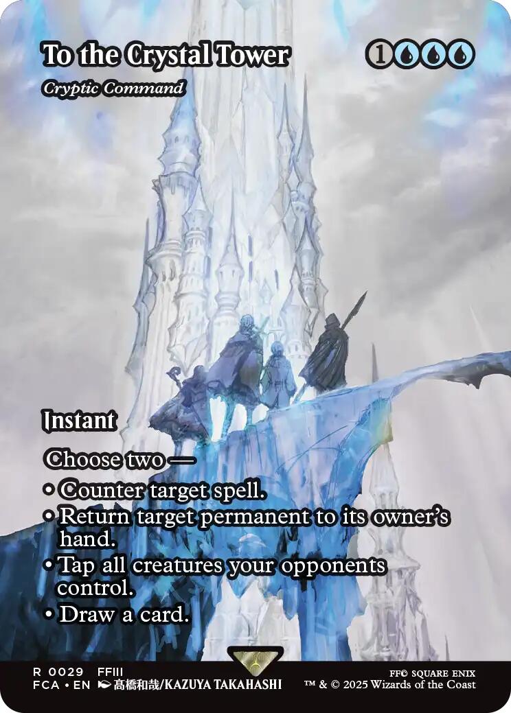 To the Crystal Tower - Cryptic Command (Showcase) [FINAL FANTASY : Through the Ages] | Cracking-Singles