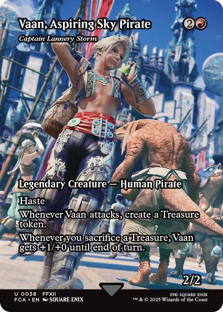 Vaan, Aspiring Sky Pirate - Captain Lannery Storm (Showcase) [FINAL FANTASY : Through the Ages] | Cracking-Singles