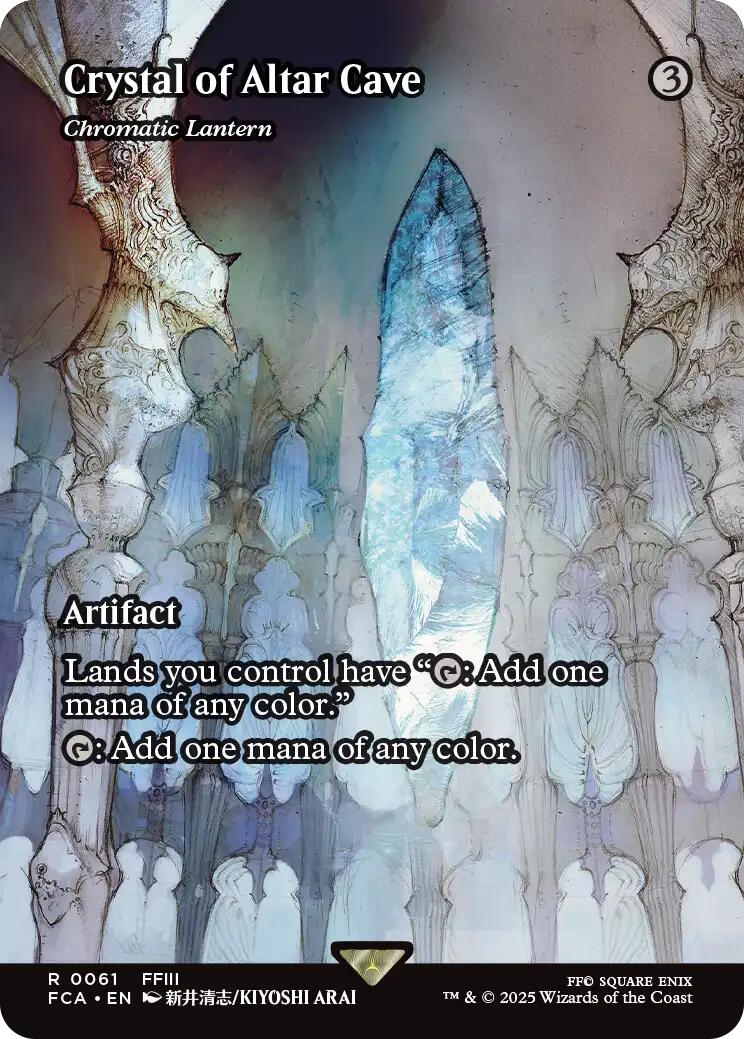 Crystal of Altar Cave - Chromatic Lantern (Showcase) [FINAL FANTASY : Through the Ages] | Cracking-Singles