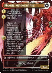 Joshua, Phoenix's Dominant (Borderless) (Surge Foil) [FINAL FANTASY] | Cracking-Singles