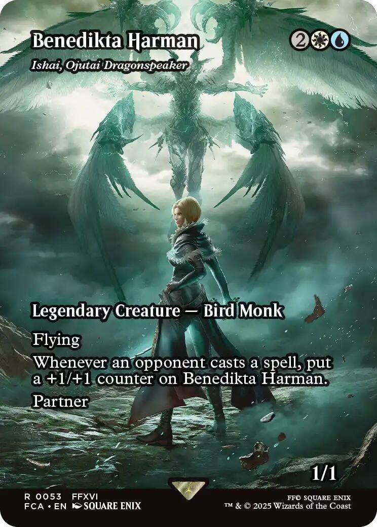 Benedikta Harman - Ishai, Ojutai Dragonspeaker (Showcase) [FINAL FANTASY : Through the Ages] | Cracking-Singles