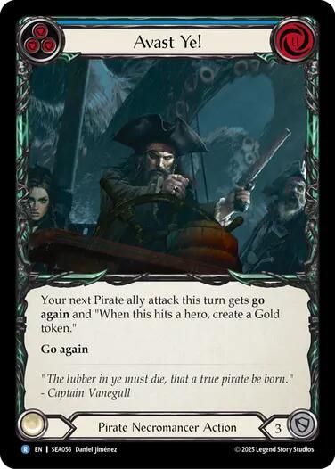 Avast Ye! [SEA056] (High Seas)  Rainbow Foil | Cracking-Singles