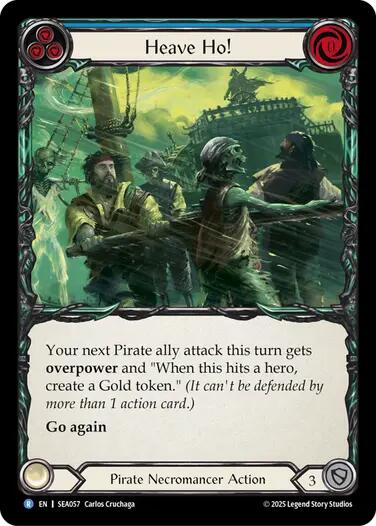 Heave Ho! [SEA057] (High Seas)  Rainbow Foil | Cracking-Singles